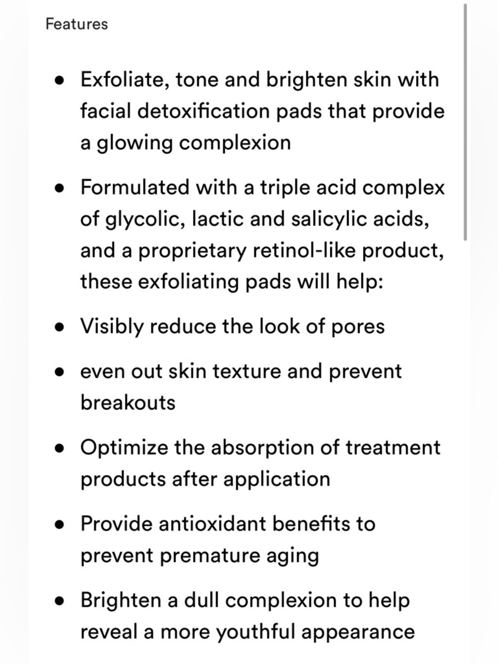 NassifMD‎ Dermaceuticals Detox Pads Complexion Perfecting Pads 60ct New & Sealed - Picture 7 of 7
